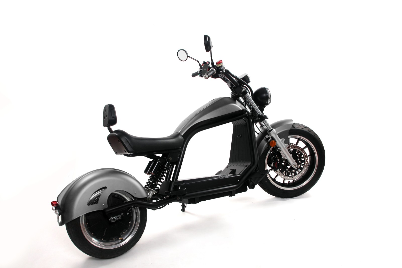New Arrival Car China Manufacturer  Sell Wide Leather Seat Portable Electric Citycoco - Image 2