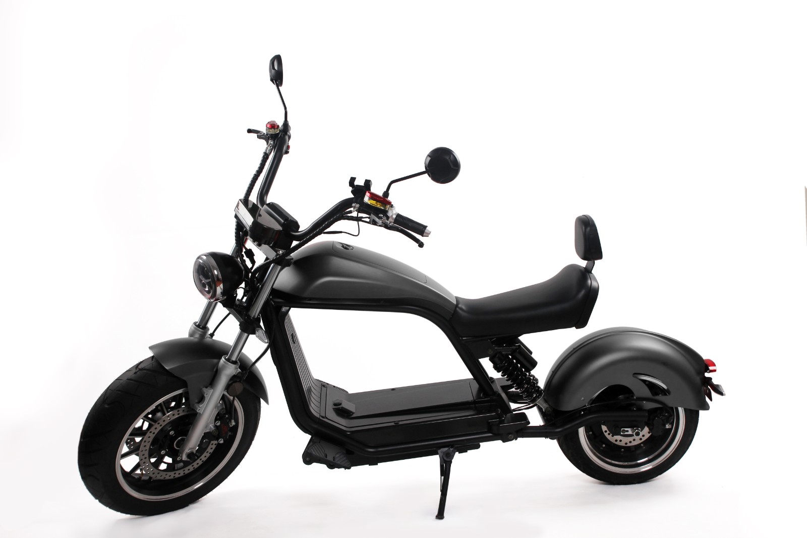 Electric Citycoco Motorcycle with Leather Seat