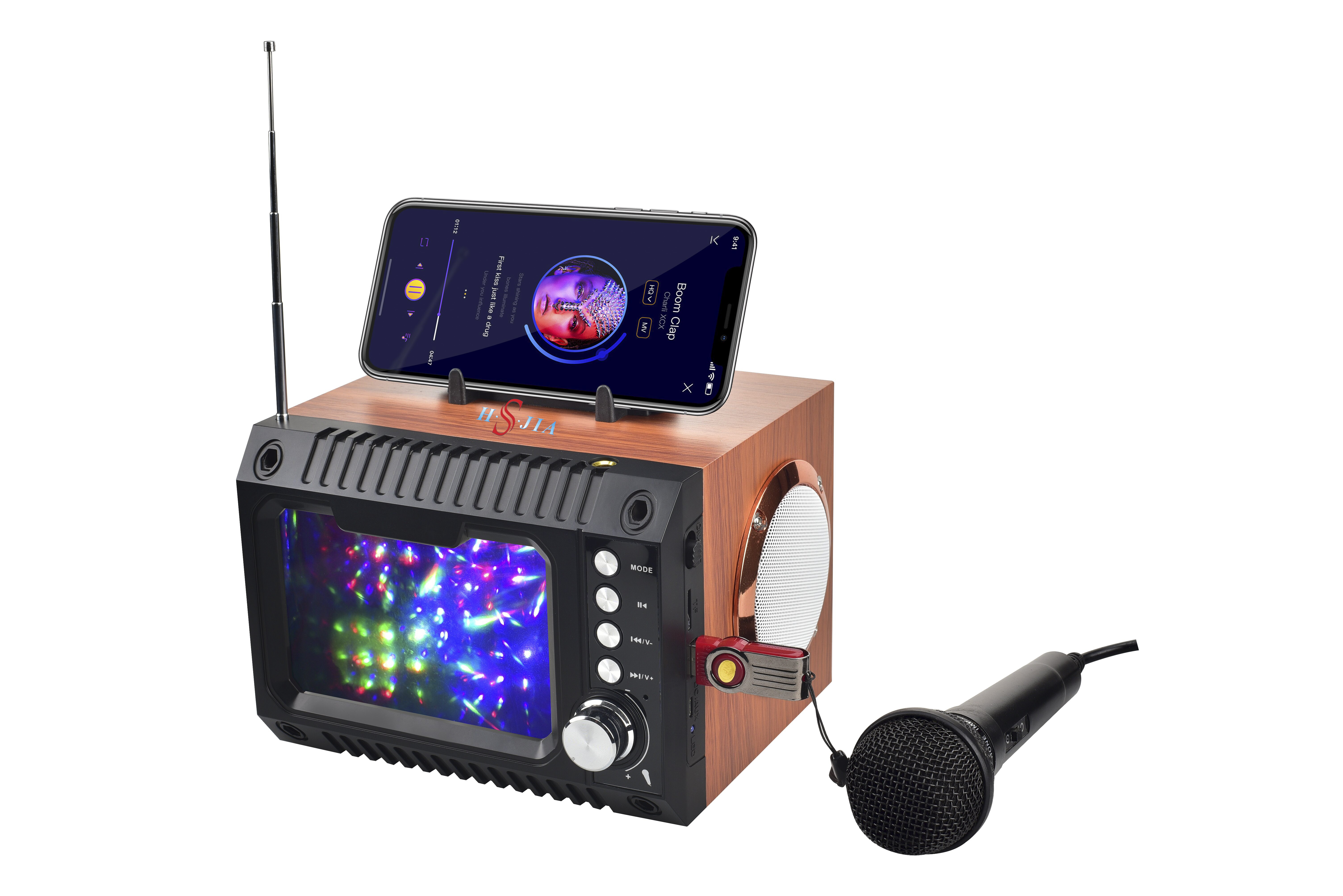New Arrival wireless BT speaker support USB/TF/FM/MIC - Image 2