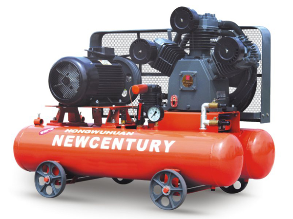Twin-Tank Piston Air Compressor