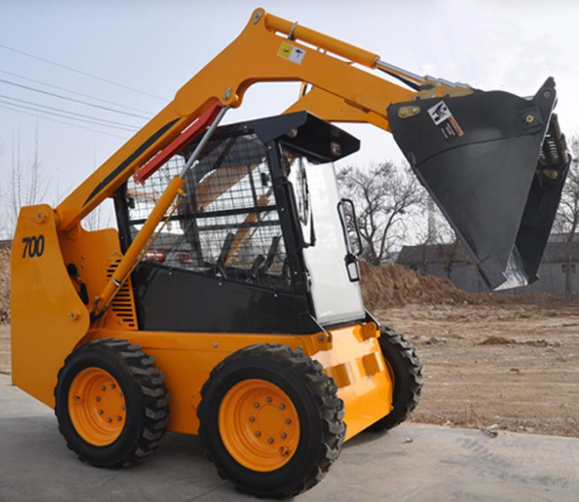 New Construction Equipment 700 Mini Front End Skid Steer Wheel Loader for Sale - Image 2