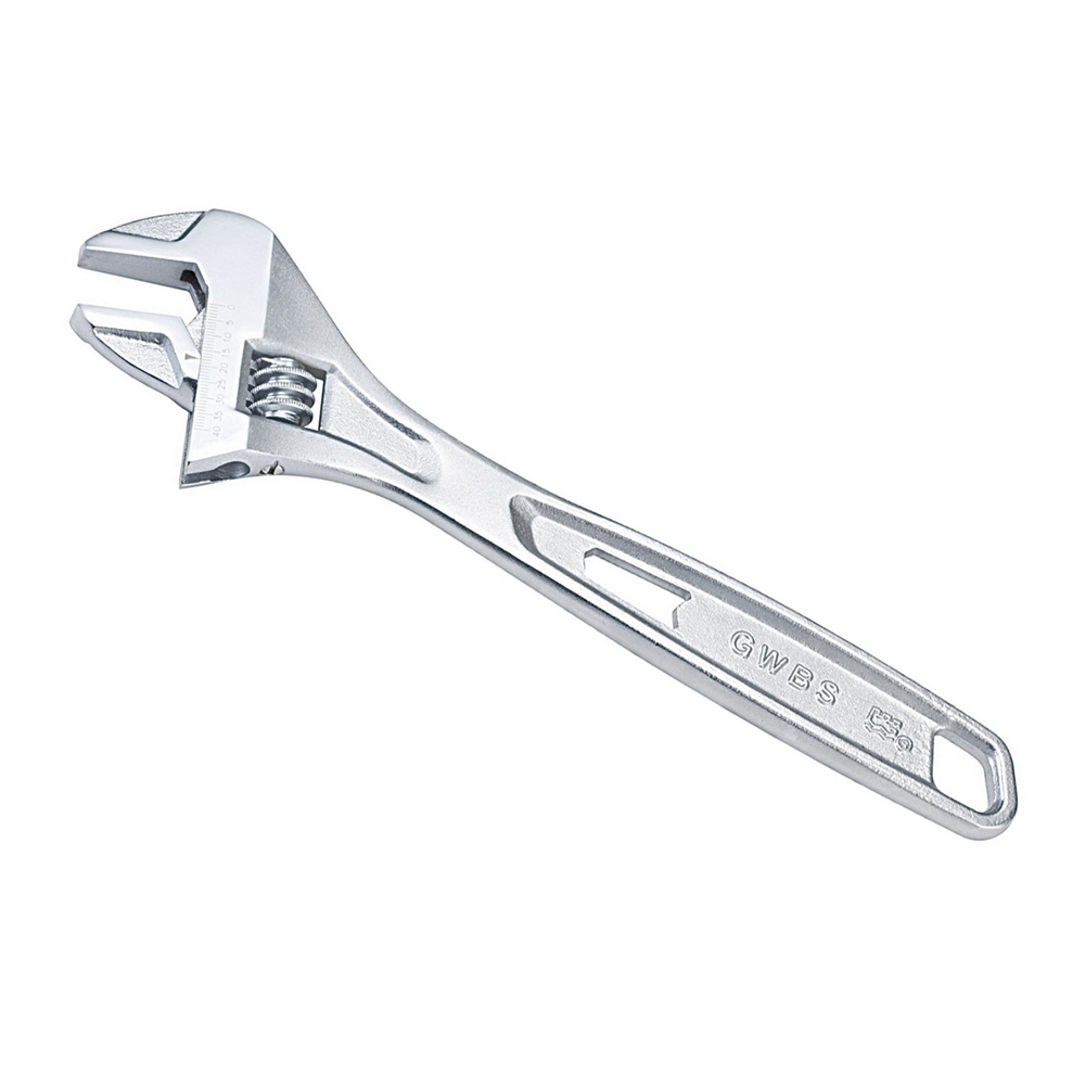 New design JIS standard Cr-v material adjustable wrench/bigger jaw opening adjustable spanner - Image 2