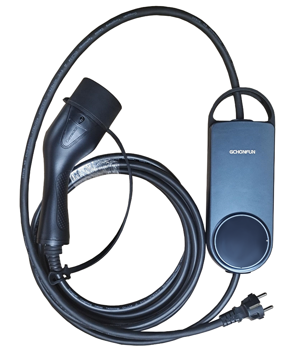 Mode 2 EV Charging Cable with Schuko Plug