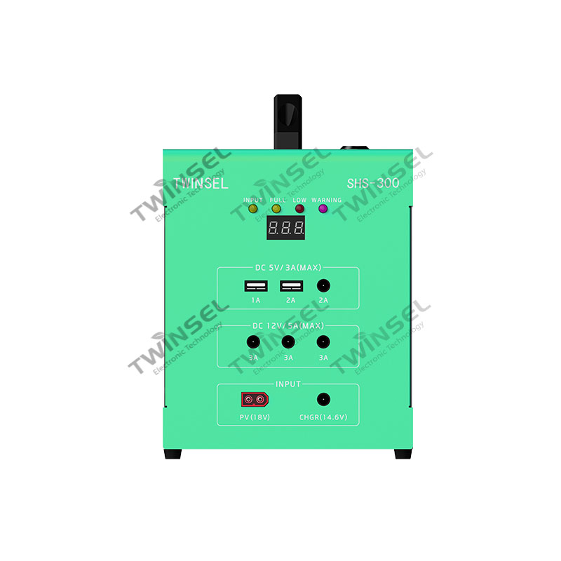 Portable Solar Power Generator with USB and DC Outputs