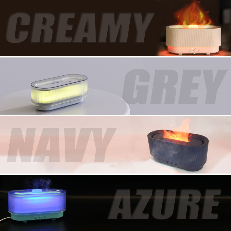 Display of available color options including creamy, grey, navy, and azure