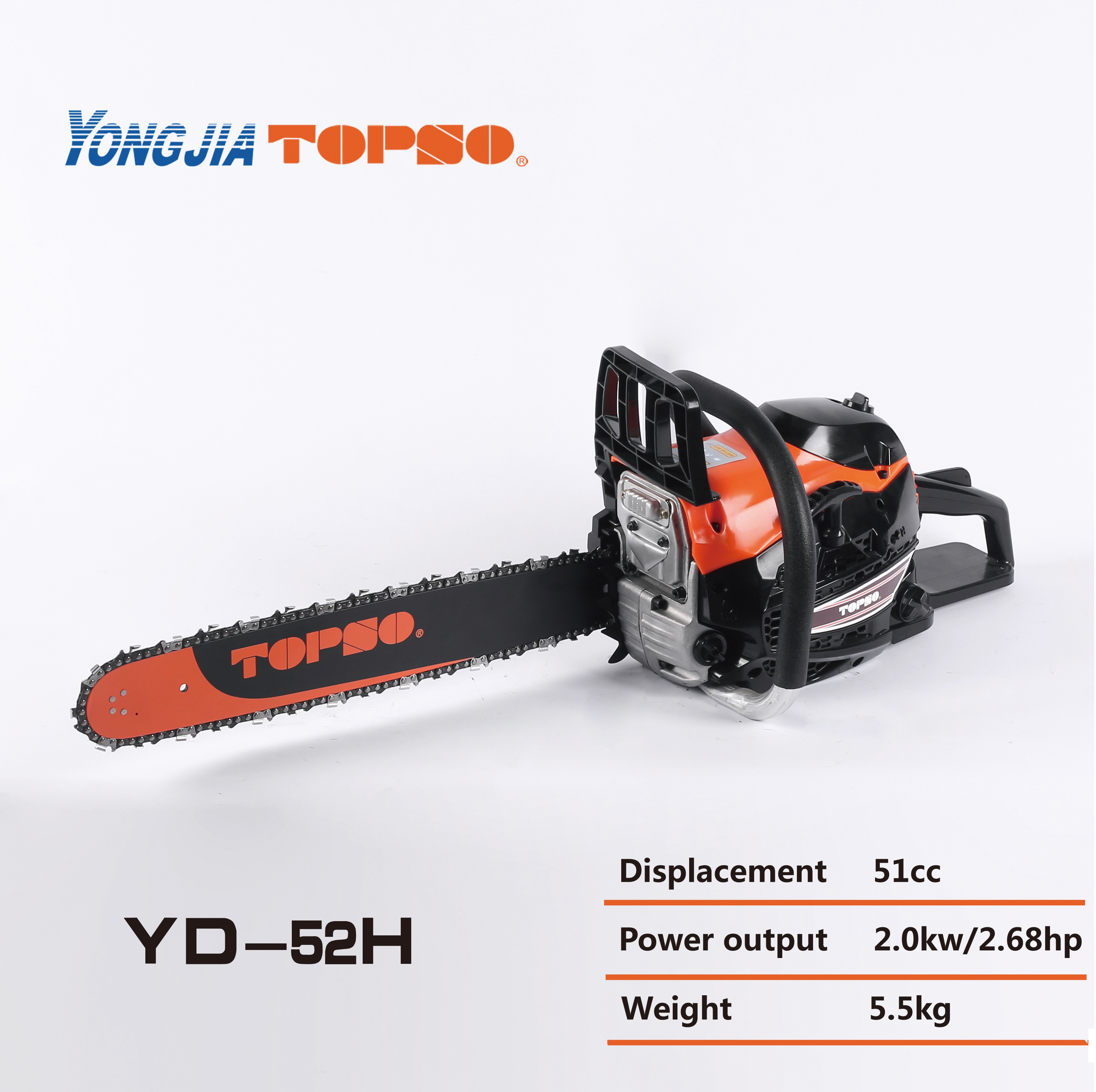 New Model 51cc Chainsaw YD-52H - Image 3