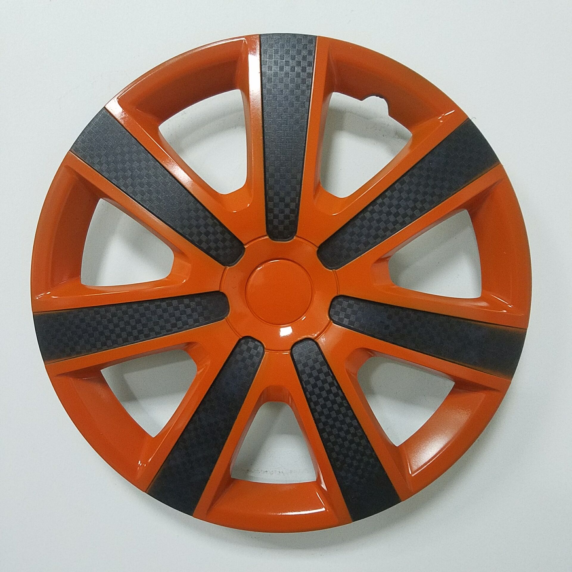Bi-Color PP/ABS Carbon Fiber Car Wheel Center Rim