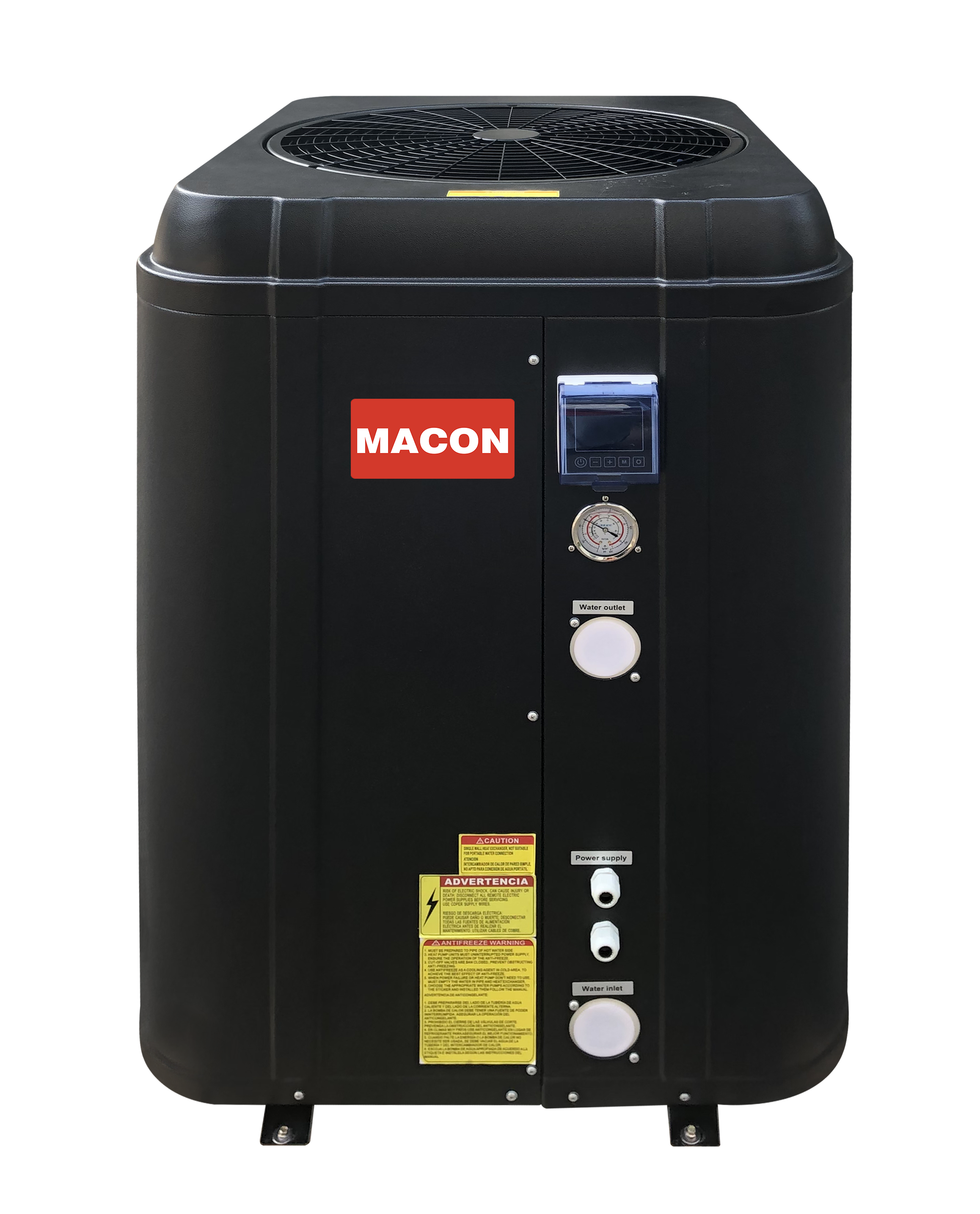 New plastic swimming pool heat pump macon 60HZ pool heater - Image 2