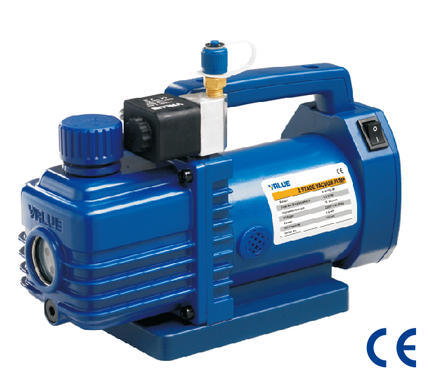 Two-Stage Vacuum Pump for Refrigerant