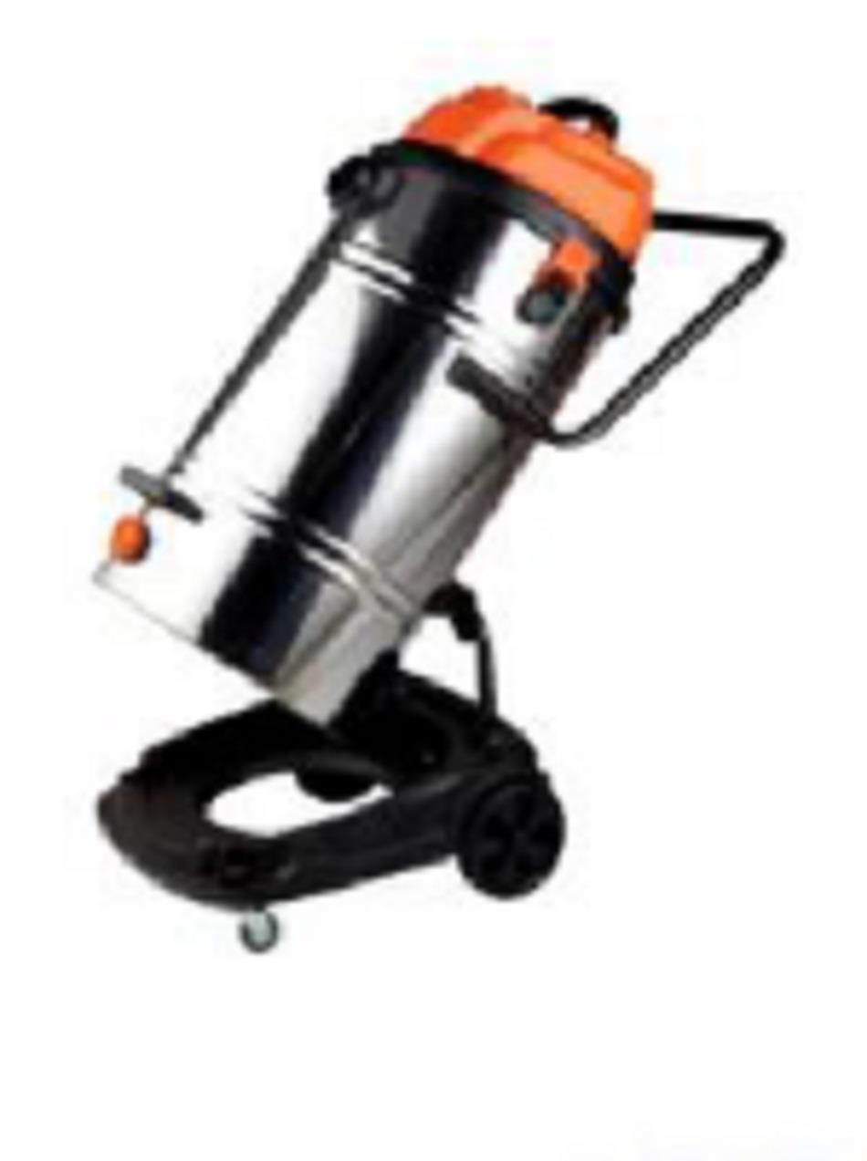 Vacuum cleaner being used in a professional environment