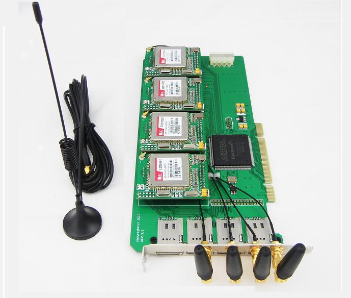 New Version 4 Channels GSM asterisk card,GOIP4, for Trixbox Elastx VOIP PBX - Image 3