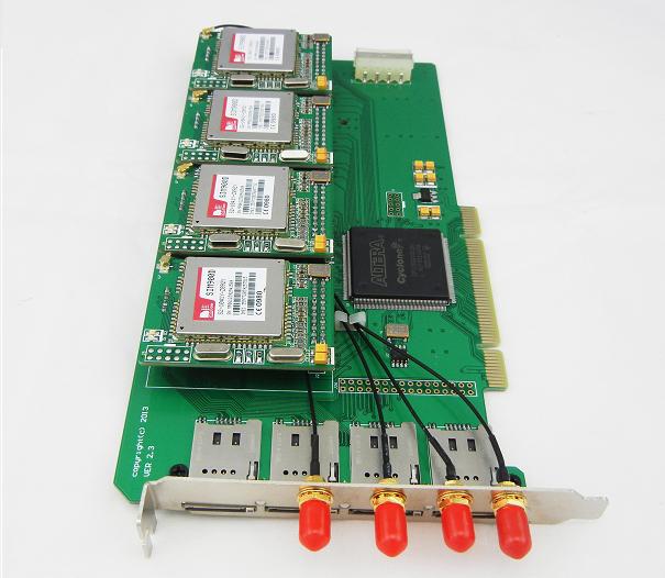 New Version 4 Channels GSM asterisk card,GOIP4, for Trixbox Elastx VOIP PBX - Image 2