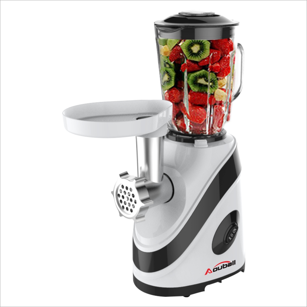 Newest design AMB208 electric Meat Grinder Combined with Blender wtih 1.5L glass jar - Image 3