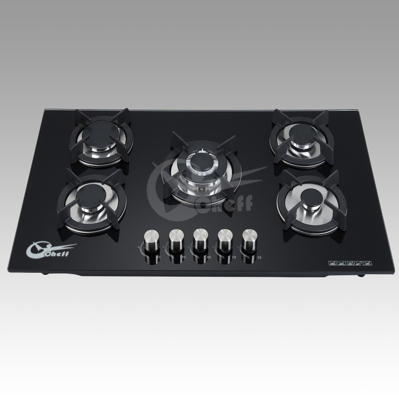 Newest Hot selling Tempered glass built in gas stove gas hob 5 burner - Image 3
