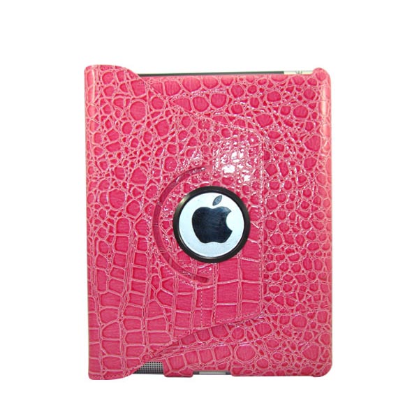 Leather Rotating Case for iPad 2