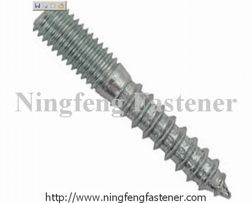 Dual-Threaded Dowel Screw