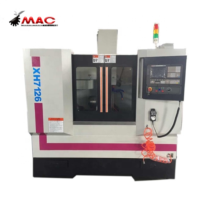 Nice Price XH7126 Small 3 Axis Vertical Machining Center CNC Milling Machine - Image 2