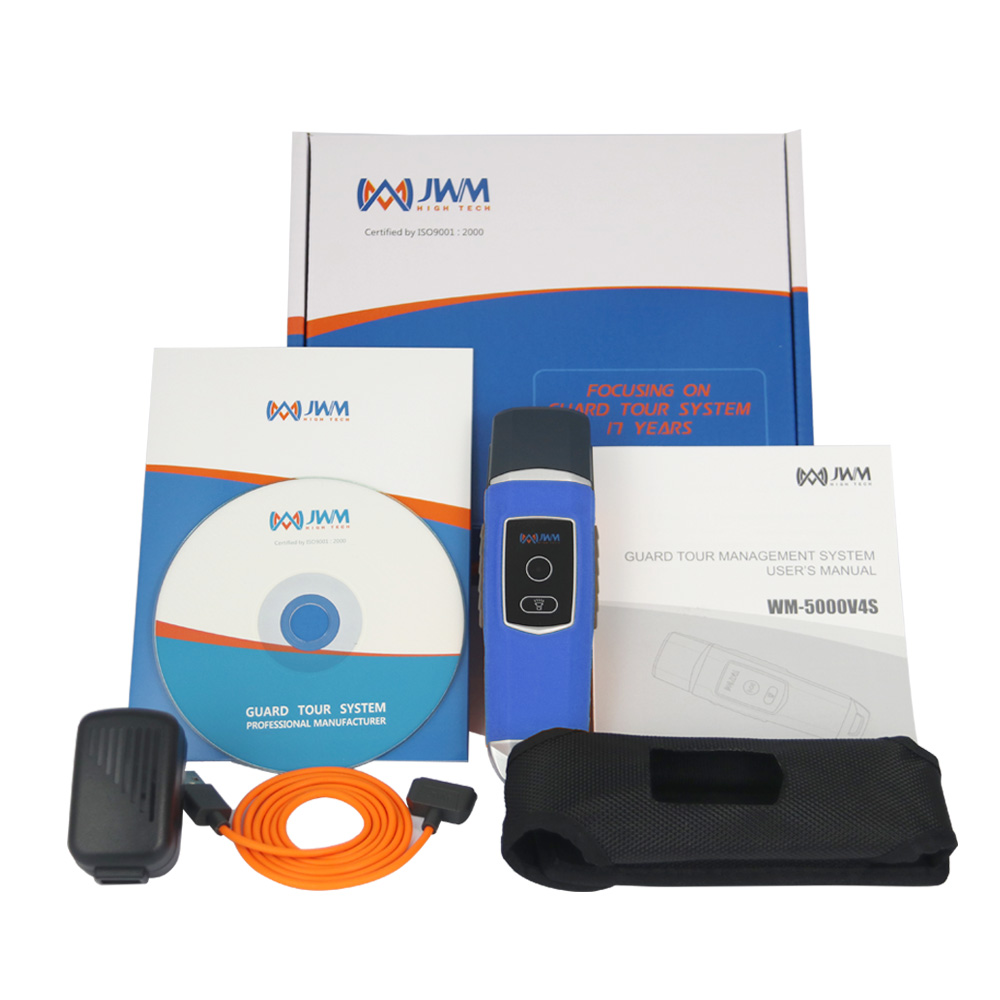 Package contents including reader, cables, and manual
