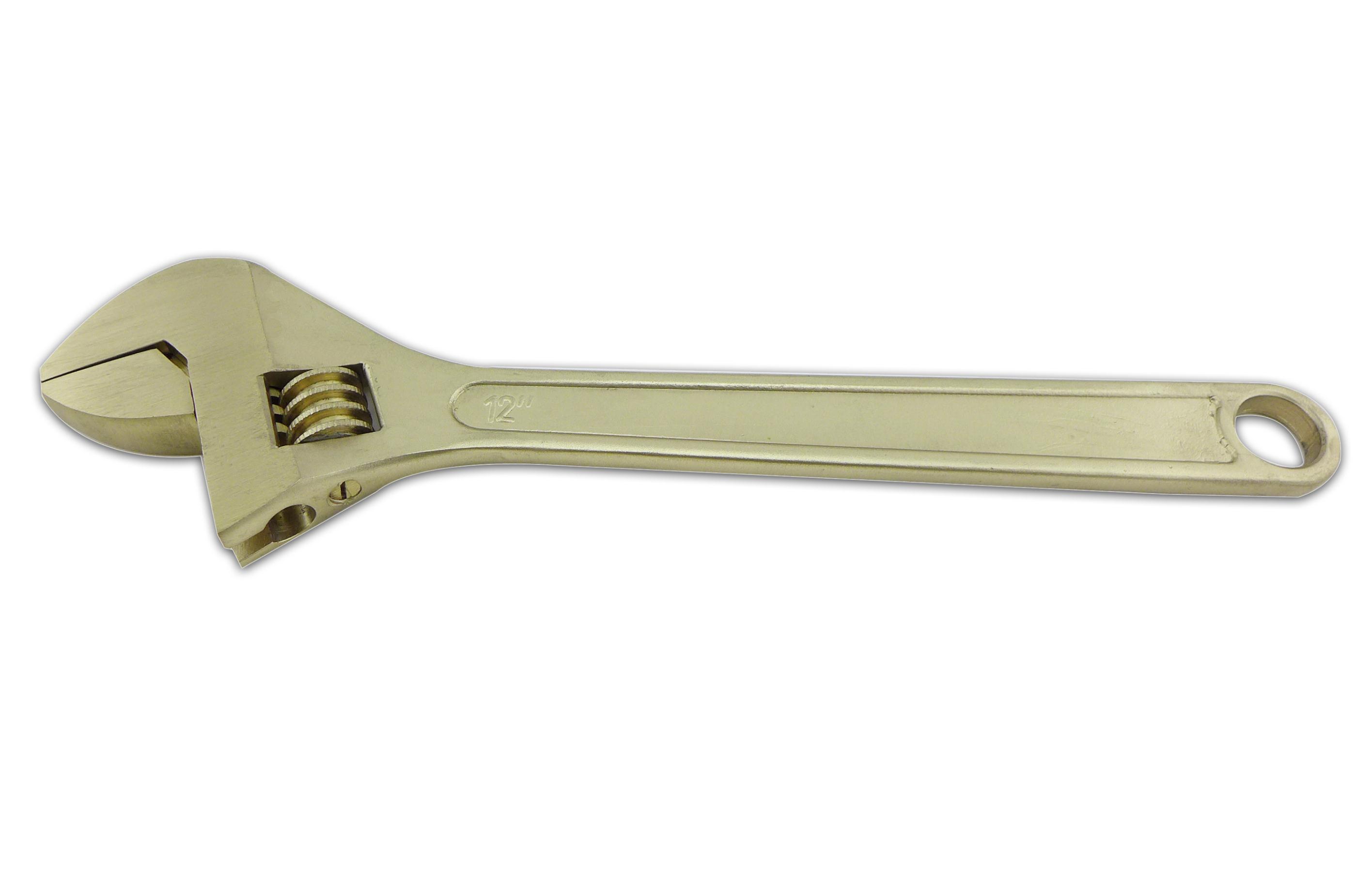 non sparking 100%copper adjustable wrench explosion proof hazardous adjustable wrench spanner 150mm - Image 2