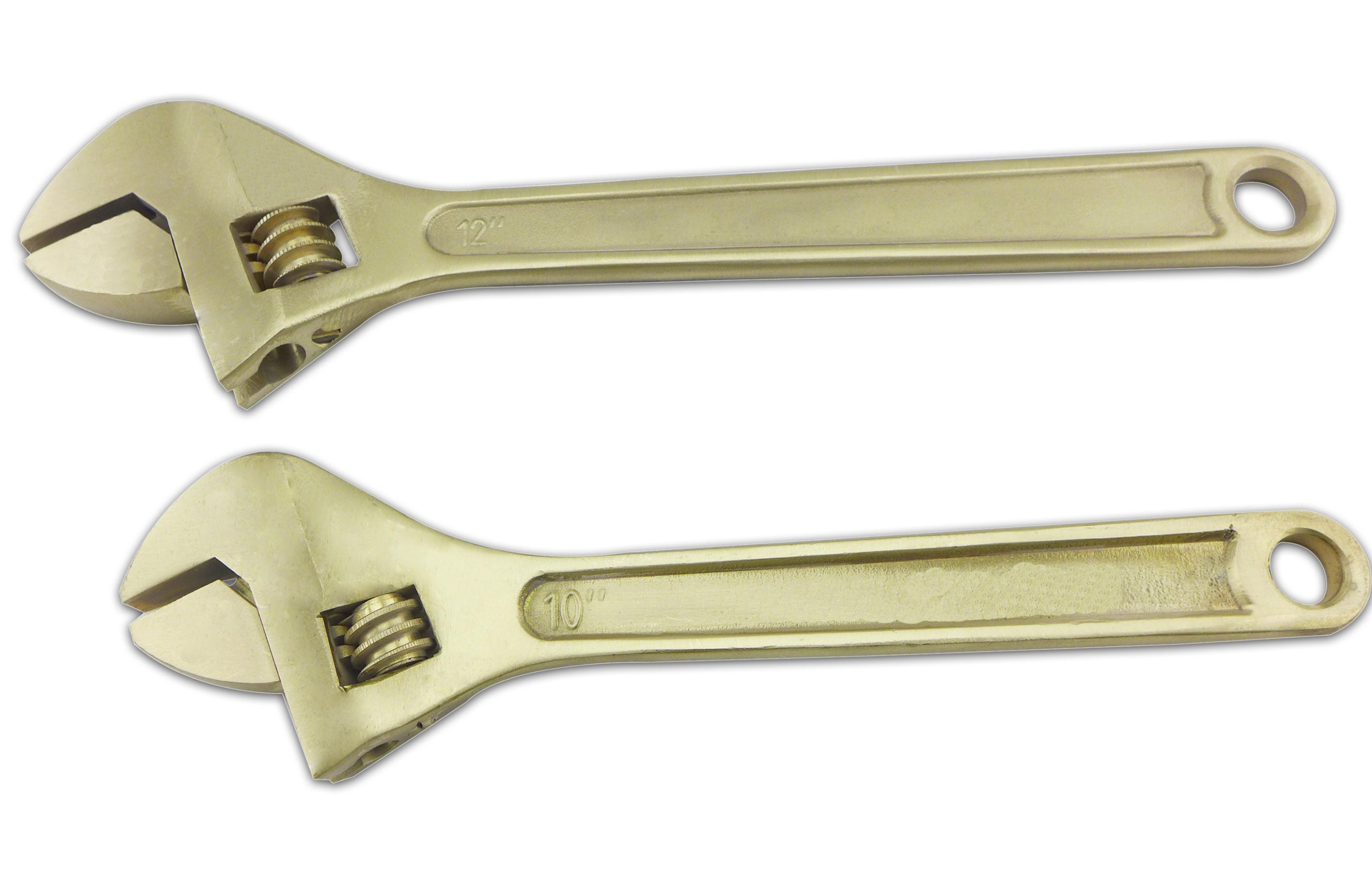 Non-Sparking Adjustable Wrench