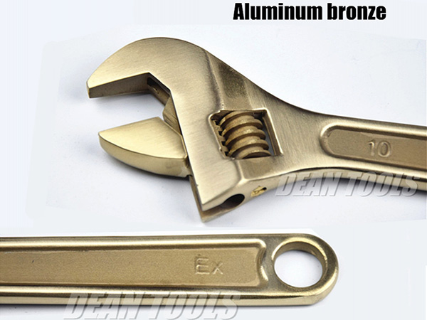 Non-Sparking Adjustable Wrench
