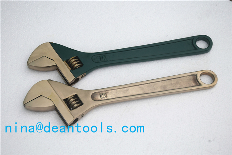 non sparking adjustable spanner al-cu or be-cu 100-600mm - Image 3