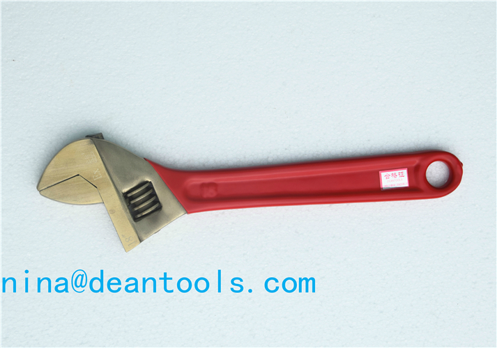 Non-Sparking Adjustable Wrench, 100-600mm