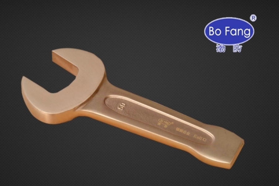 non sparking anti-spark alumium bronze beryllium copper striking open end wrench - Image 3