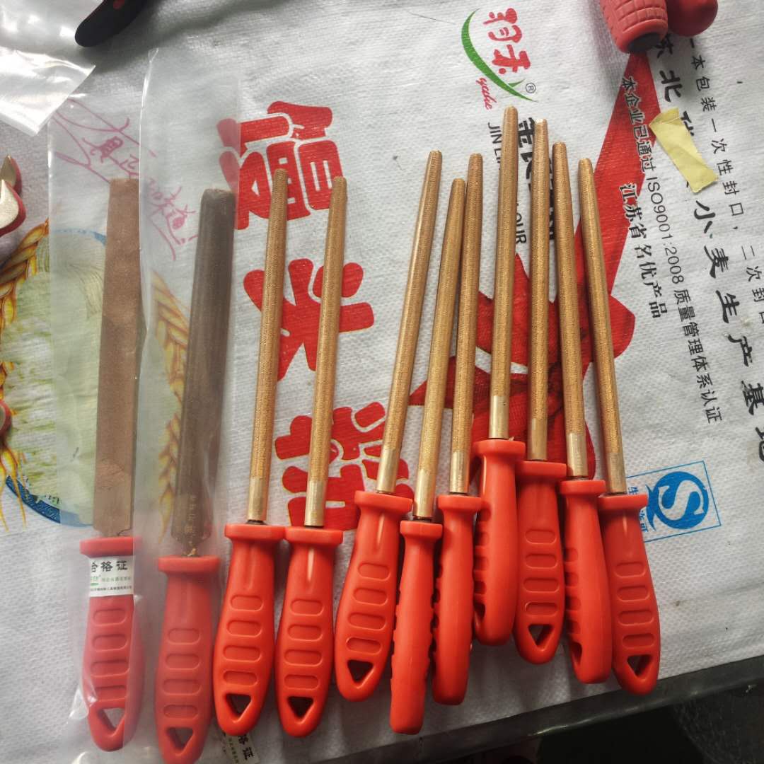 Non-Sparking Beryllium Copper File Set