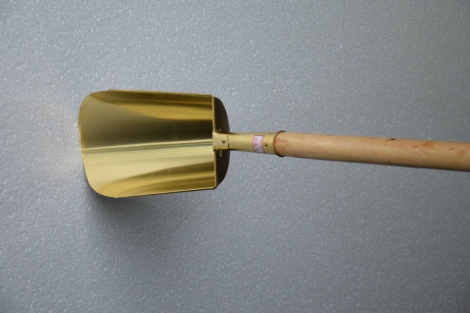 Non-Sparking Brass Scoop, 180mm
