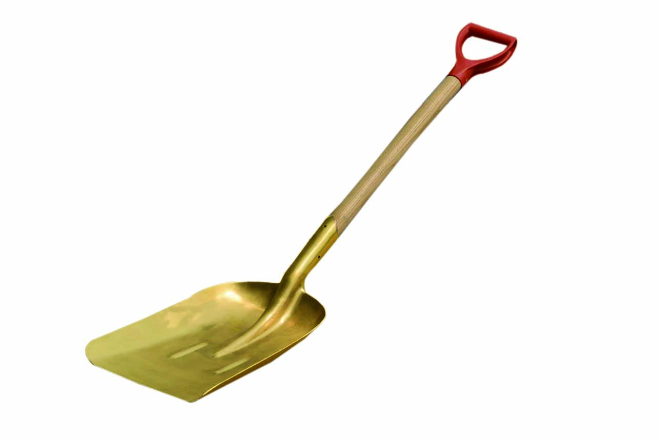 Non-Sparking Brass Shovel