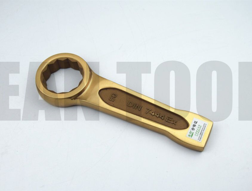 Non sparking striking box wrench hammering , impact spanner slogging spanner - Image 2