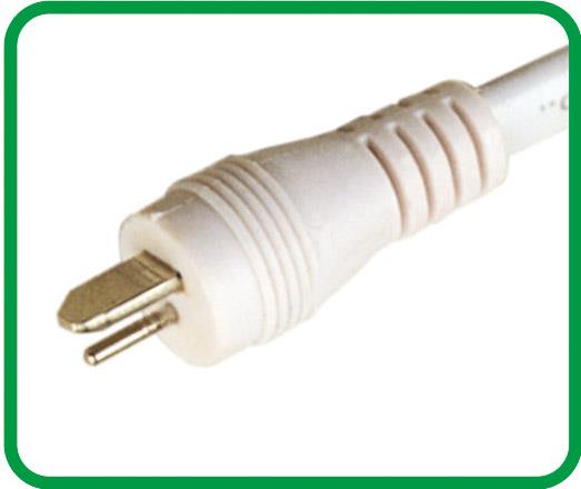 Non-Standard Two-Prong Power Cord