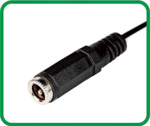 DC Power Cord with Barrel Connector