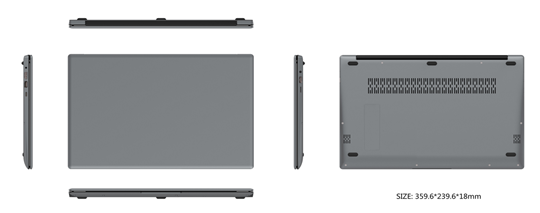 Slim Profile 15.6-inch Business Laptop