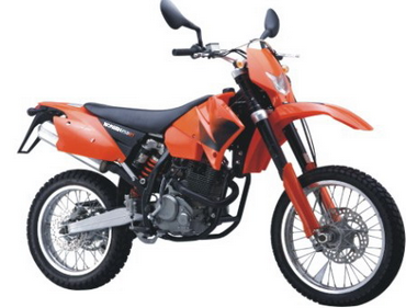 Dual-Sport Motorcycle for On and Off-Road Use