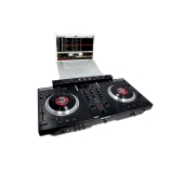 Professional DJ Controller with Motorized Platters