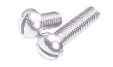 Slotted Round Head Machine Screws