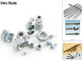 Hexagonal Nuts and Bolts Assortment