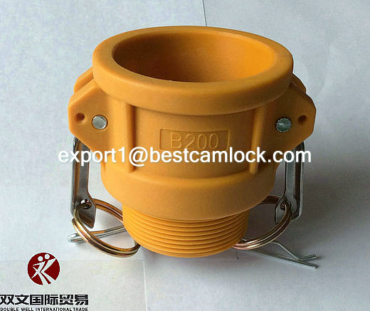 Nylon Camlock Coupling with Male BSP Thread