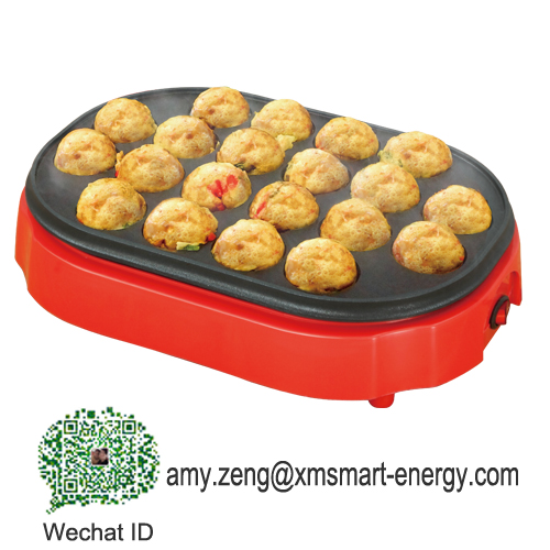 Electric Takoyaki Maker with Non-Stick Plate