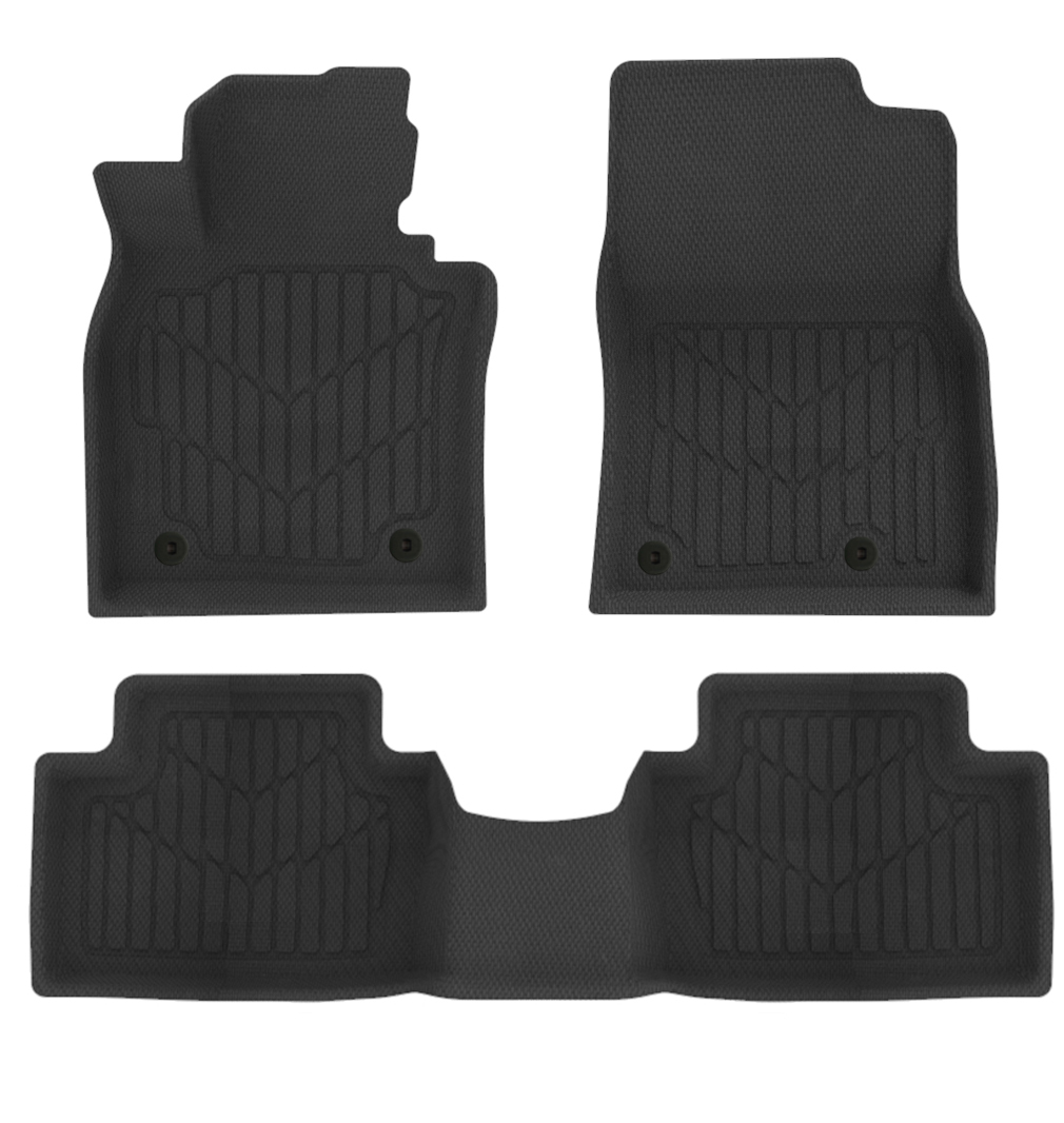 Custom-Fit Waterproof Car Floor Liner Set