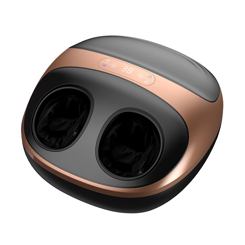 OEM Electronic Blood Circulation Nude Detox Shiatsu 3D Foot Massage Roller Machine with Heat - Image 2