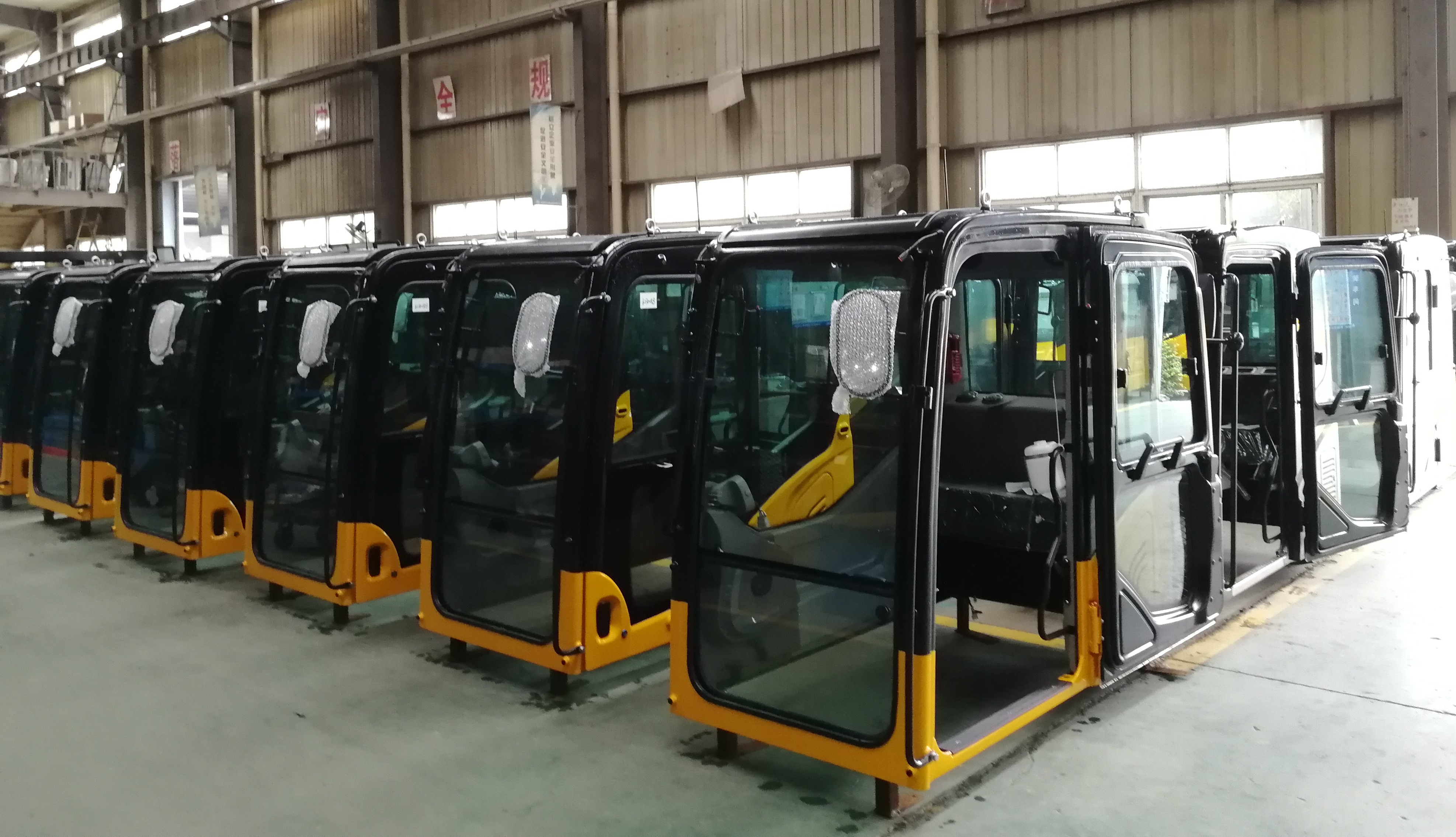 Series of OEM cabins with modular design