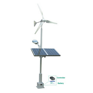 Hybrid Wind and Solar Street Light