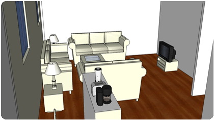 Living Room Furniture Set