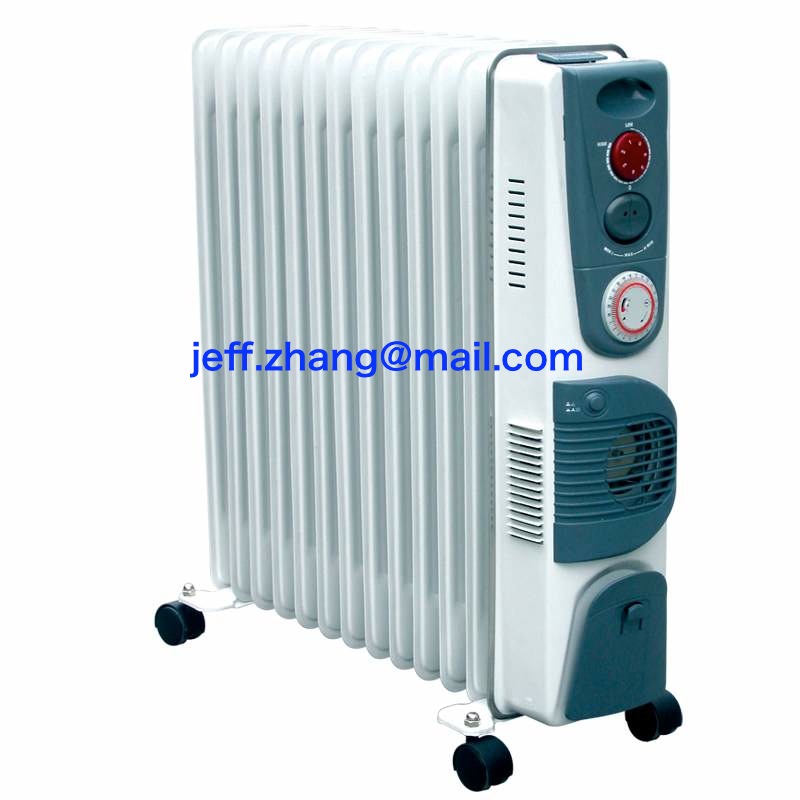 Oil-Filled Space Heater with Adjustable Thermostat