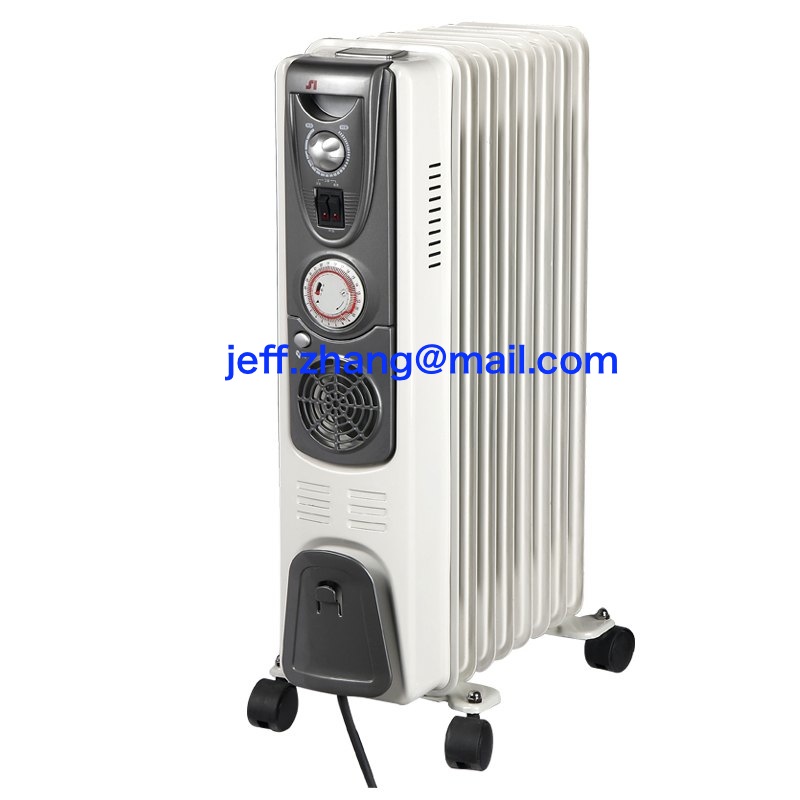 Oil-Filled Radiator Heater with Adjustable Thermostat
