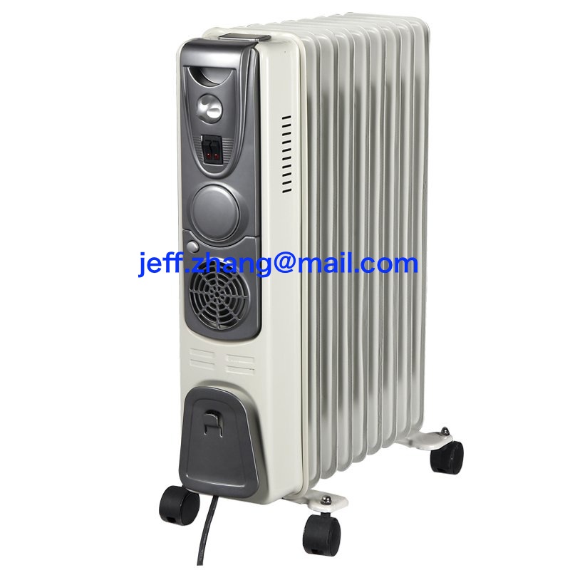 Oil-Filled Space Heater with Adjustable Thermostat