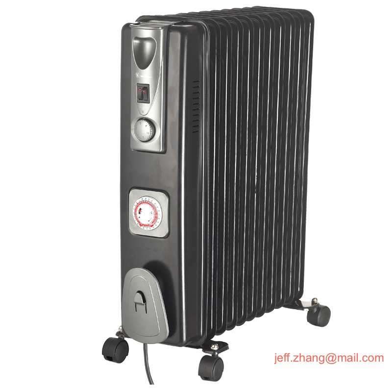 Oil-Filled Space Heater with Adjustable Thermostat